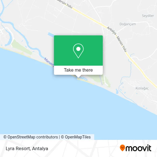 Lyra Resort map