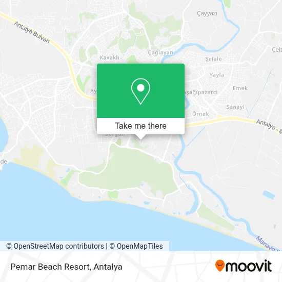 Pemar Beach Resort map