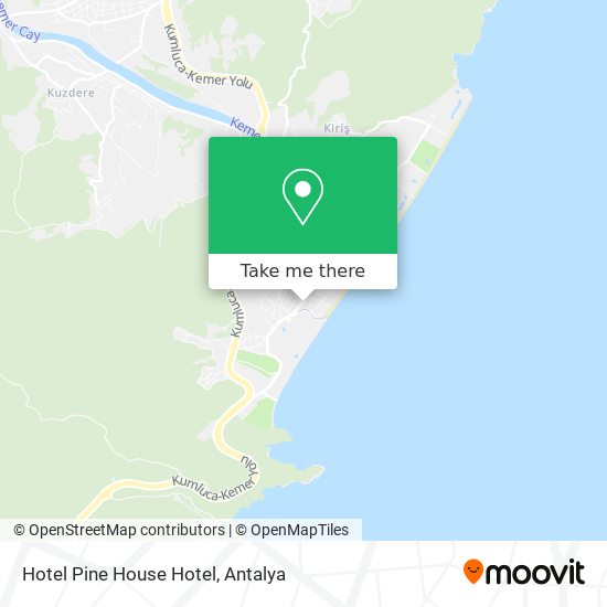 Hotel Pine House Hotel map