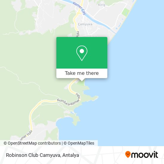 How to get to Robinson Club Camyuva in Kemer by Bus?