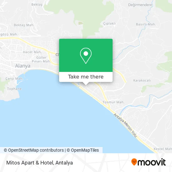 Mitos Apart & Hotel map