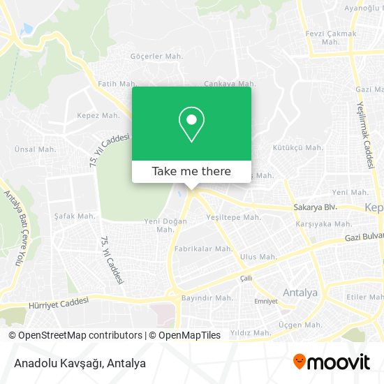Anadolu Kavşağı map