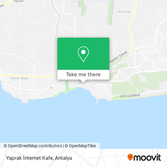 Yaprak İnternet Kafe map