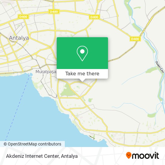 Akdeniz Internet Center map