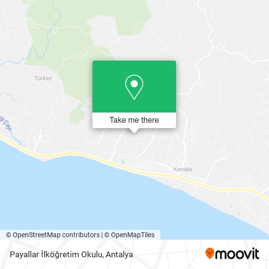 Payallar İlköğretim Okulu map