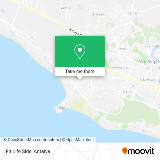 Fit Life Side map