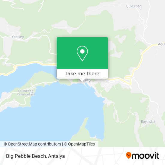 Big Pebble Beach map