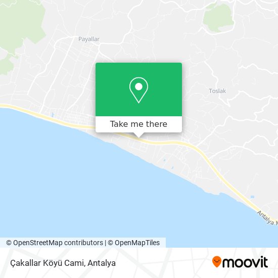 Çakallar Köyü Cami map