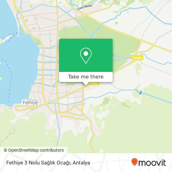 Fethiye 3 Nolu Sağlık Ocağı map