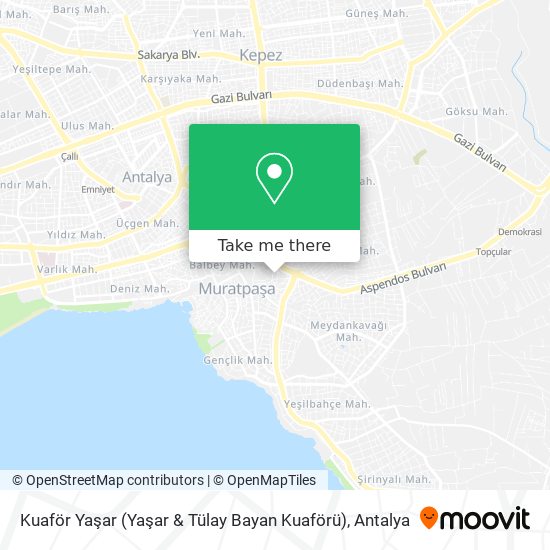 Kuaför Yaşar (Yaşar & Tülay Bayan Kuaförü) map