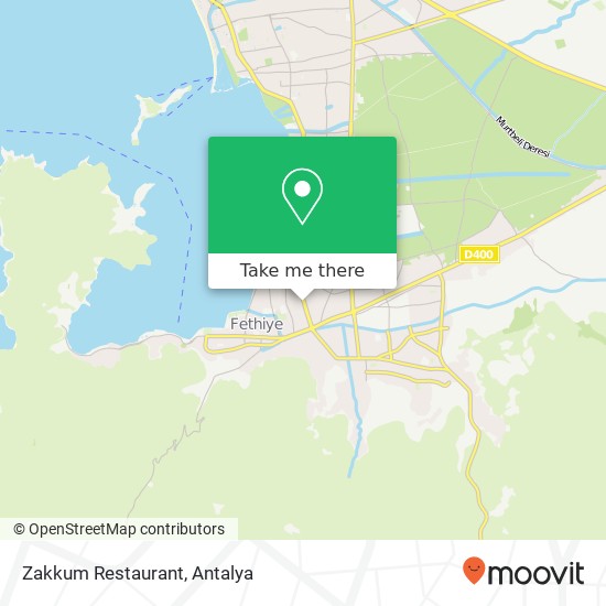 Zakkum Restaurant map