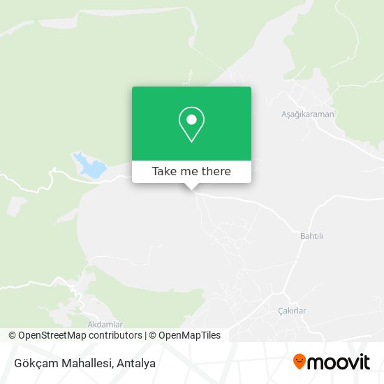 Gökçam Mahallesi map