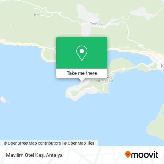 Mavilim Otel Kaş map