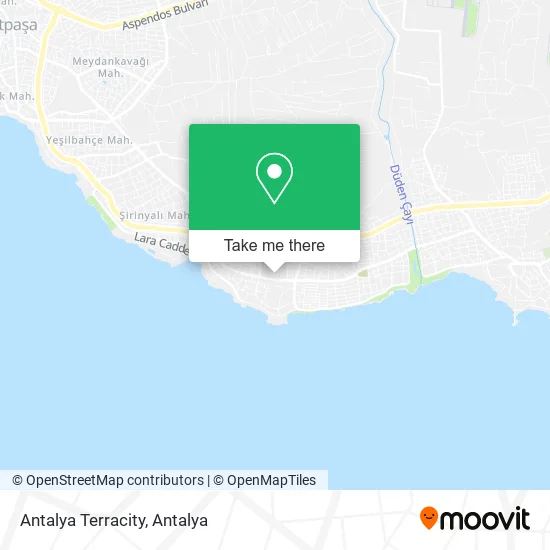 Antalya Terracity map
