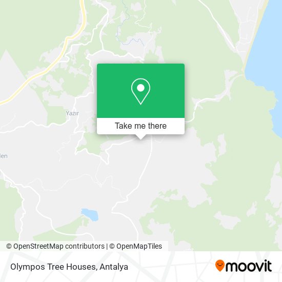 Olympos Tree Houses map