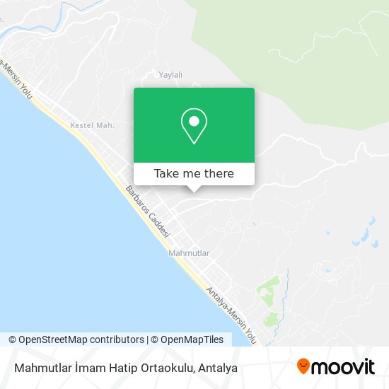 Mahmutlar İmam Hatip Ortaokulu map