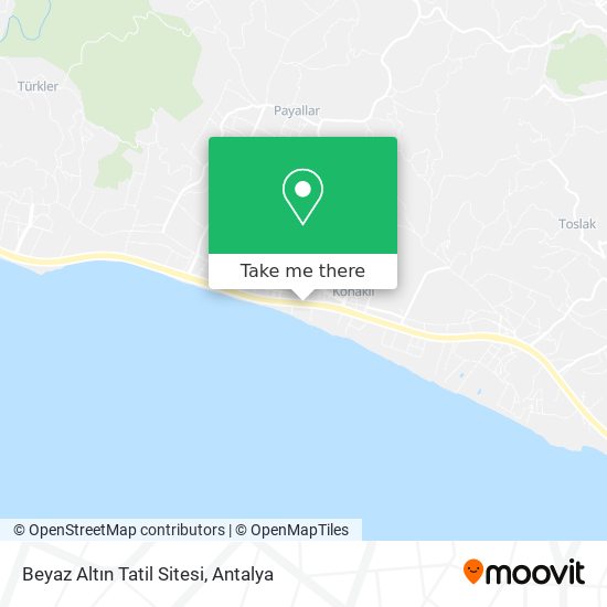 Beyaz Altın Tatil Sitesi map