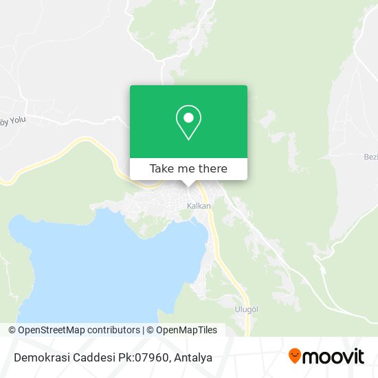 Demokrasi Caddesi Pk:07960 map