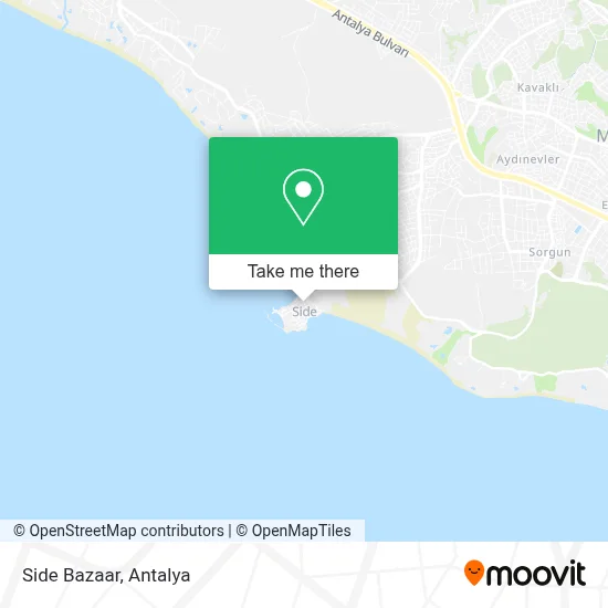 Side Bazaar map
