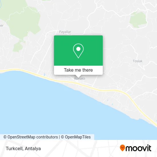 Turkcell map