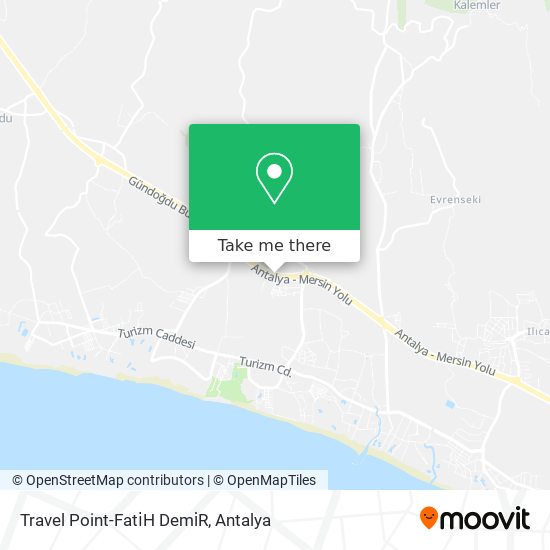 Travel Point-Fati̇H Demi̇R map