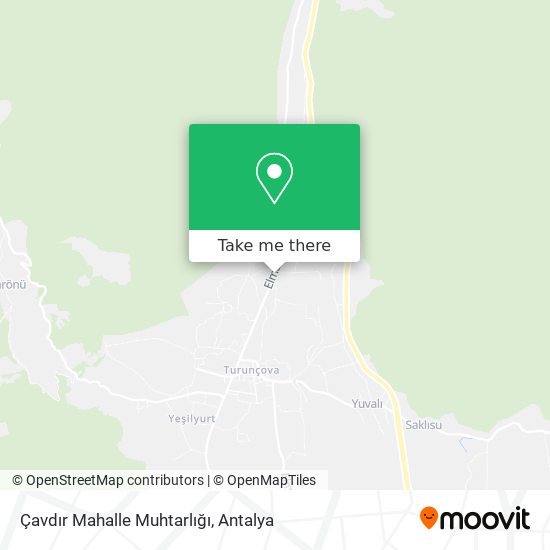 Çavdır Mahalle Muhtarlığı map
