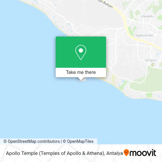 Apollo Temple (Temples of Apollo & Athena) map
