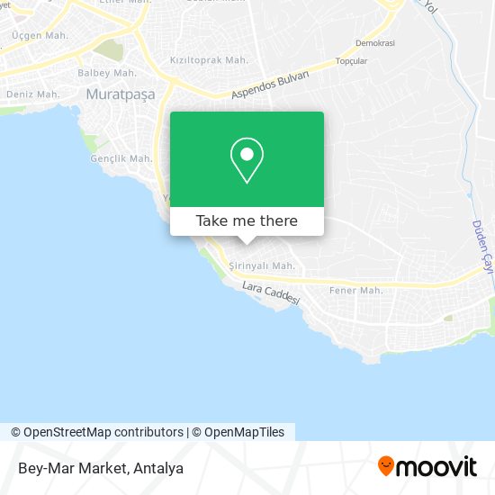 Bey-Mar Market map