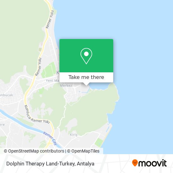 Dolphin Therapy Land-Turkey map