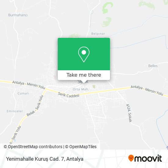 Yenimahalle Kuruş Cad. 7 map
