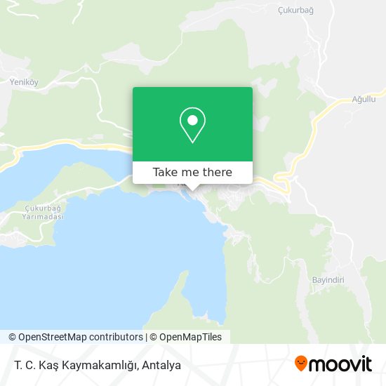T. C. Kaş Kaymakamlığı map