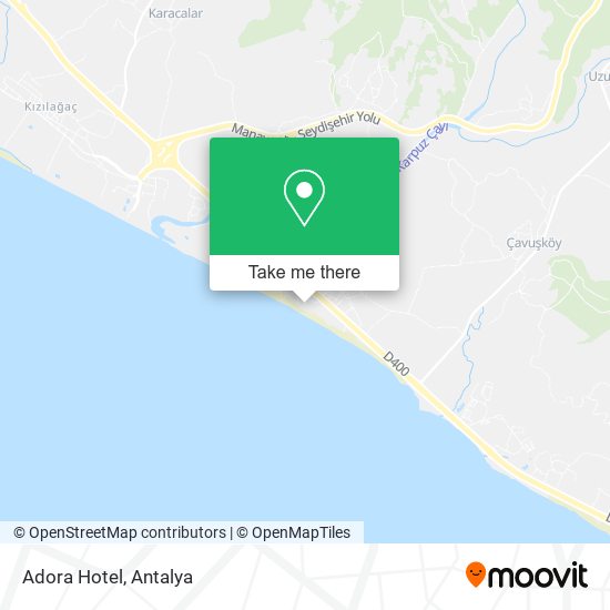 Adora Hotel map