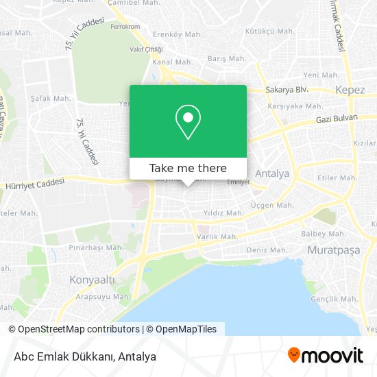Abc Emlak Dükkanı map