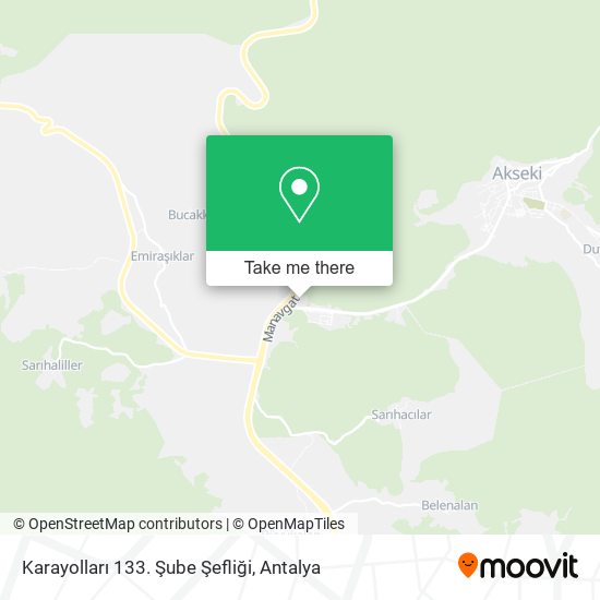 Karayolları 133. Şube Şefliği map
