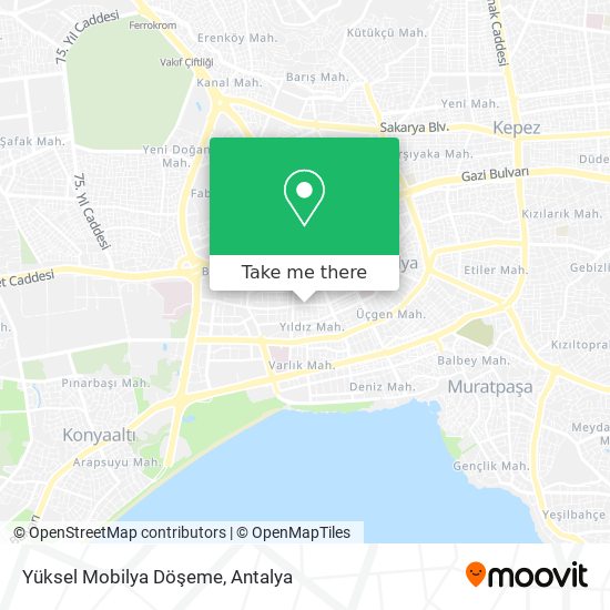 Yüksel Mobilya Döşeme map