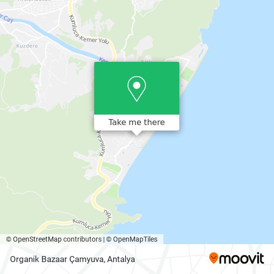 Organik Bazaar Çamyuva map