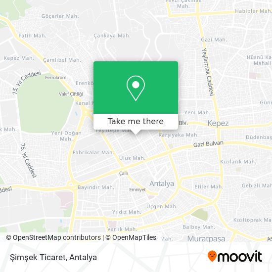 Şimşek Ticaret map
