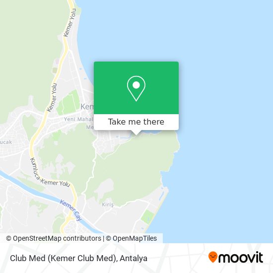 Club Med (Kemer Club Med) map