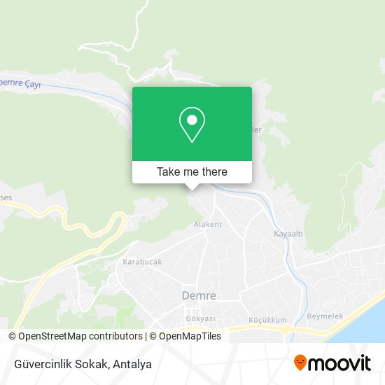 Güvercinlik Sokak map