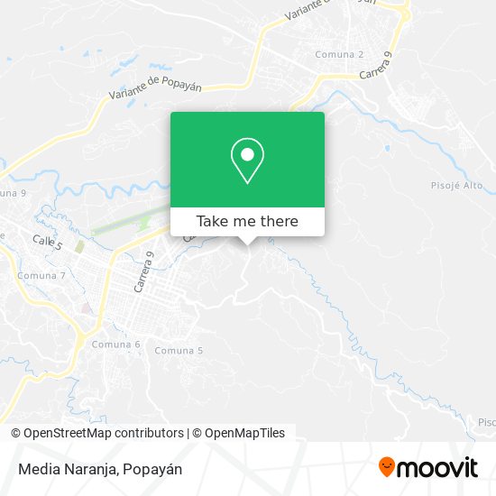 Mapa de Media Naranja