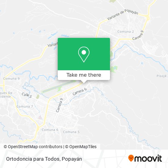 Ortodoncia para Todos map