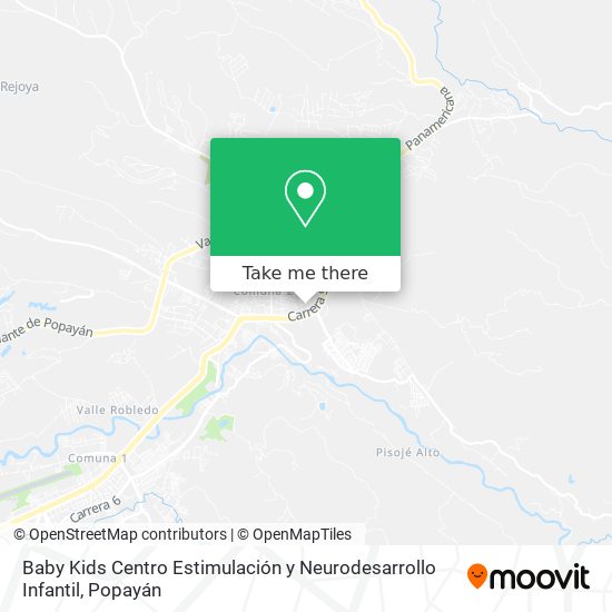 Baby Kids Centro Estimulación y Neurodesarrollo Infantil map