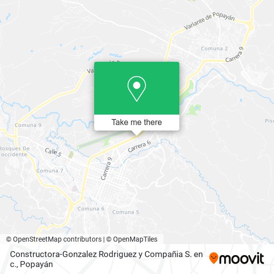 Constructora-Gonzalez Rodriguez y Compañia S. en c. map