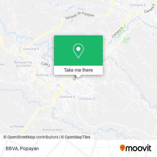 BBVA map