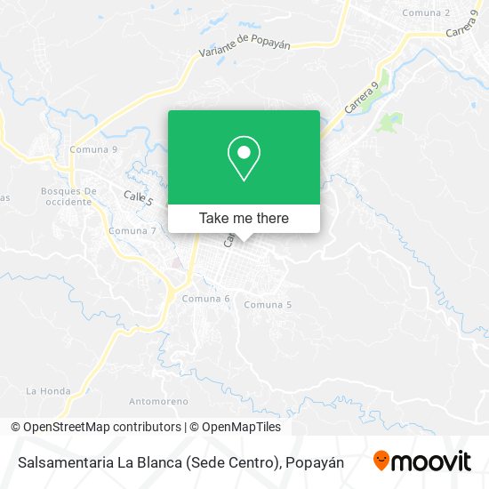 Salsamentaria La Blanca (Sede Centro) map