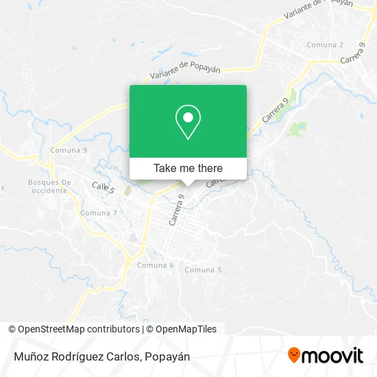 Muñoz Rodríguez Carlos map