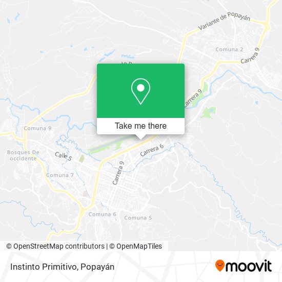 Instinto Primitivo map