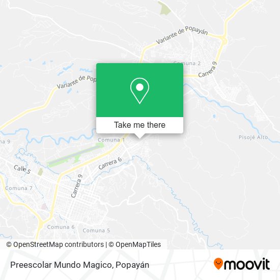 Preescolar Mundo Magico map