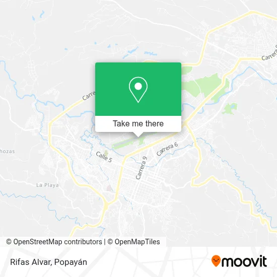 Rifas Alvar map