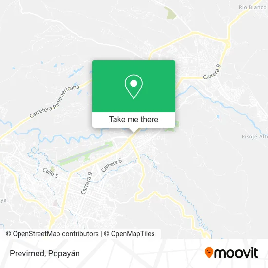 Previmed map